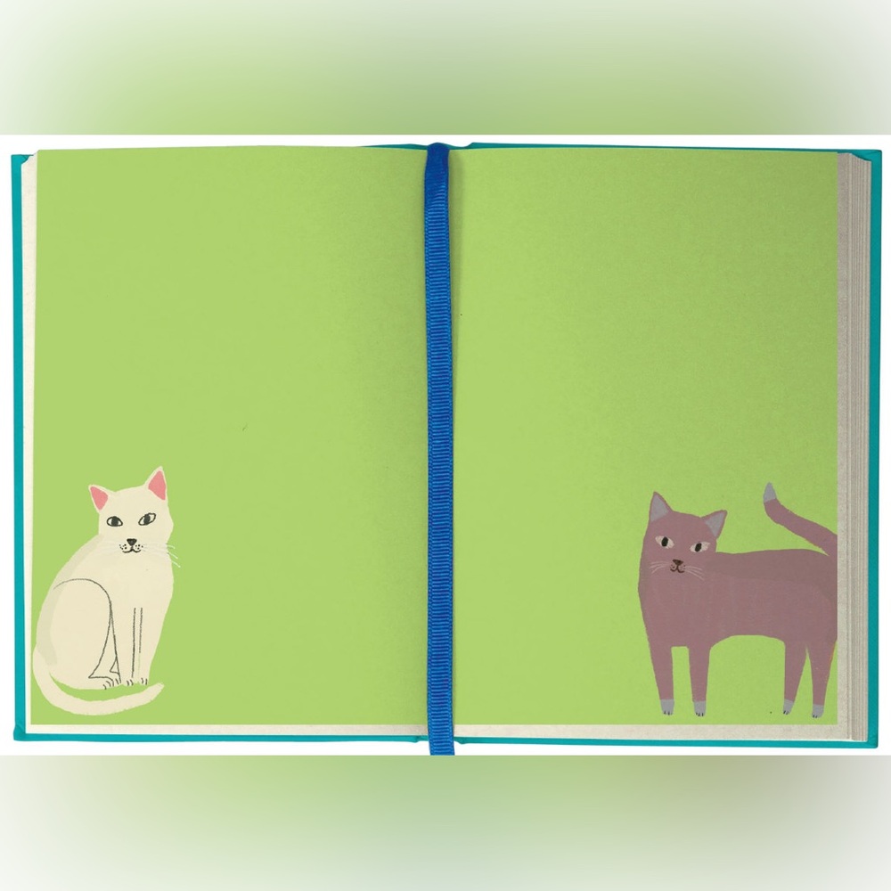 Cat-Themed Illustrated Journal Adorable cats staring at you on all 272 pages - Picture 6 of 10